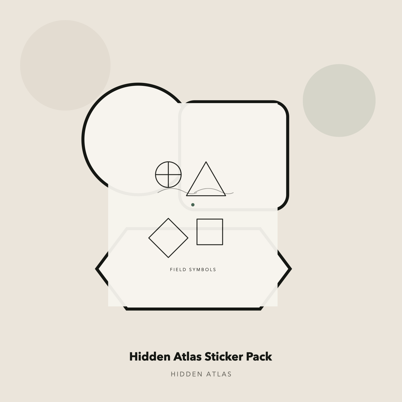 Hidden Atlas Sticker Pack