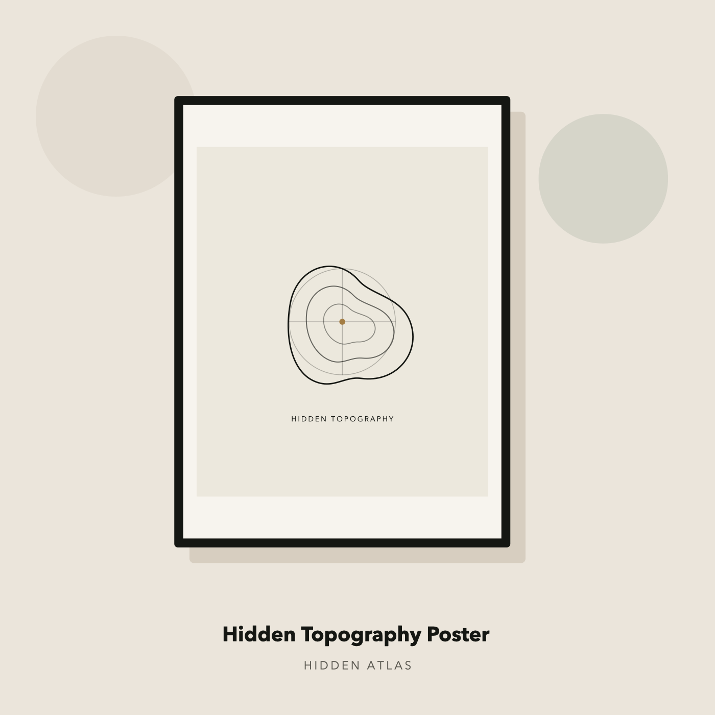 Hidden Topography Poster