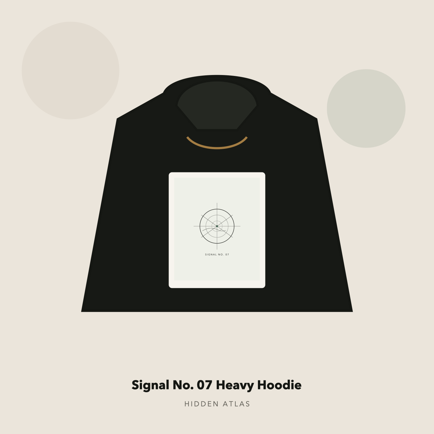 Signal No. 07 Heavy Hoodie