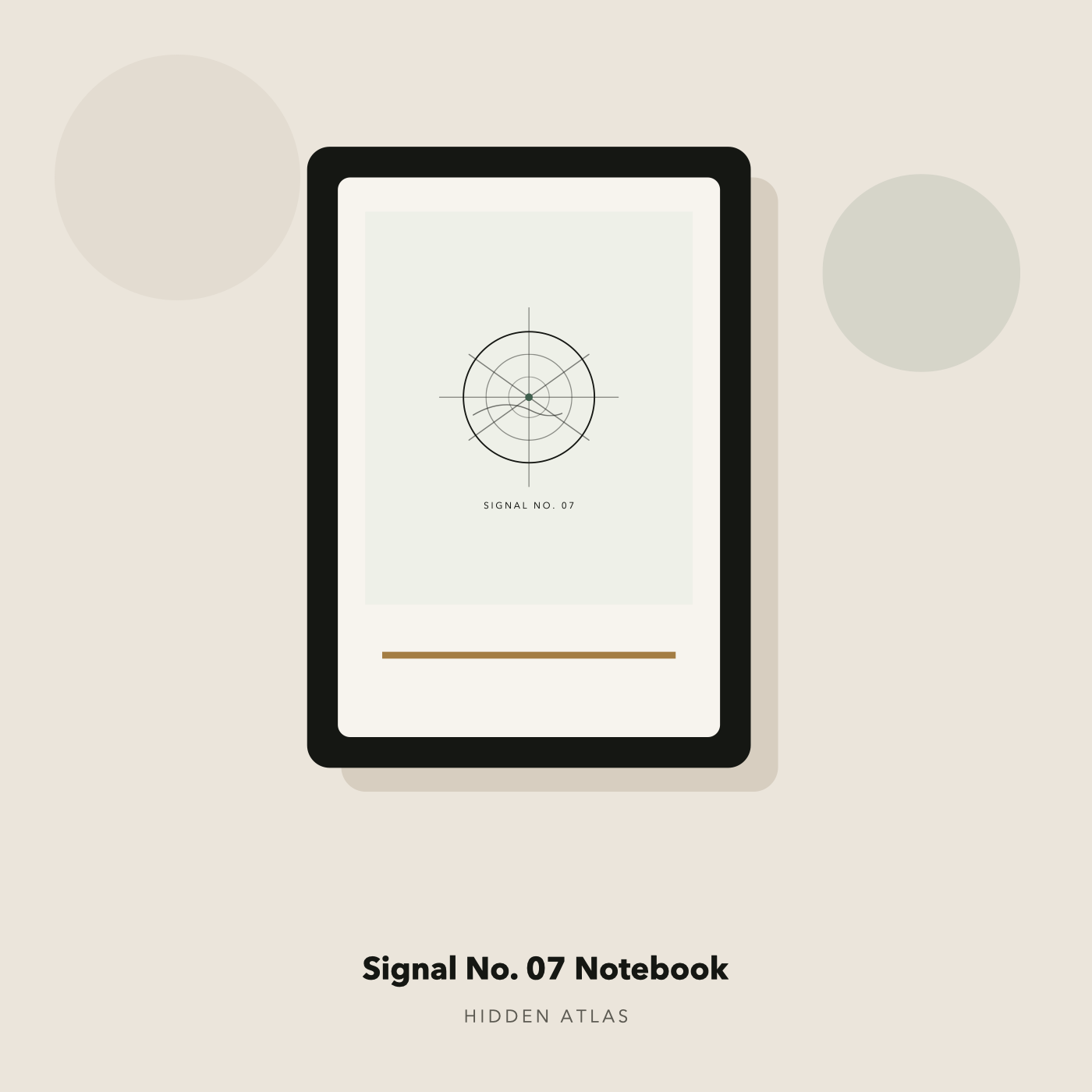 Signal No. 07 Notebook